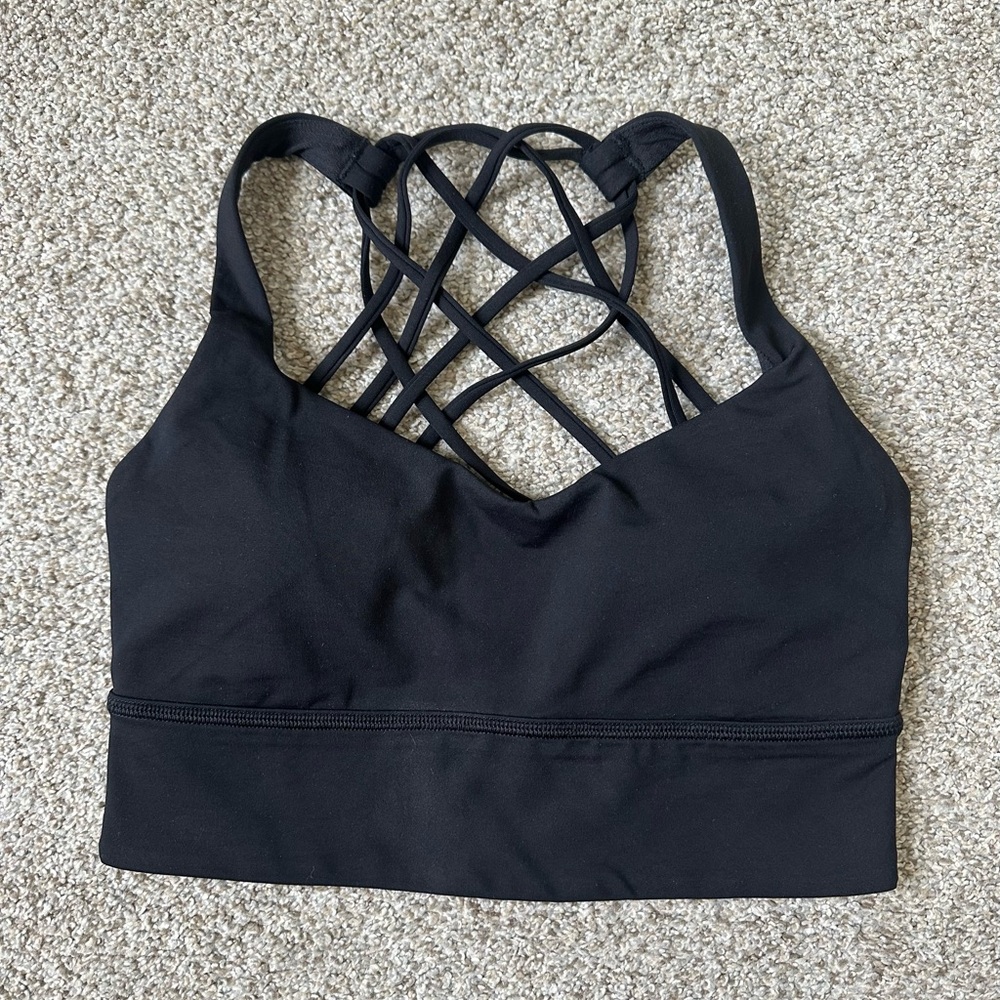 Lululemon Free to Be Longline Bralette Size 6